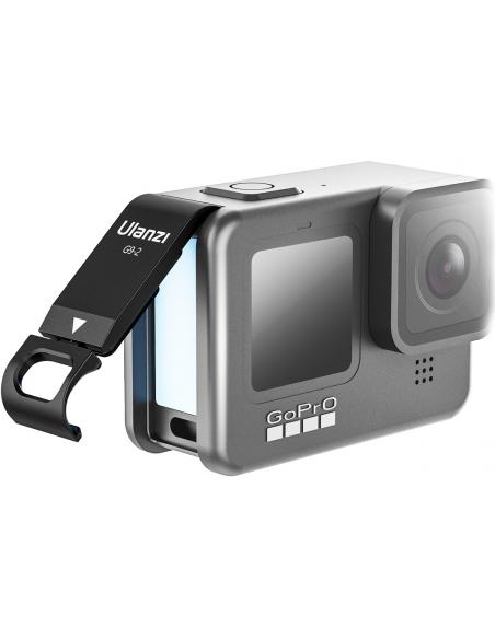 Aluminiowa zaślepka baterii z otworem na USB do GoPro Hero 9 - Ulanzi G9-2