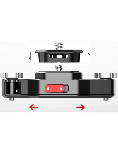 Uchwyt na pasek system CLAW  Ulanzi Fast Claw Clip