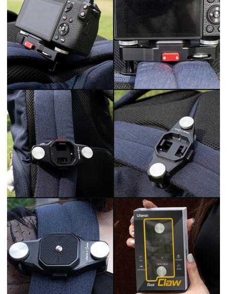 Uchwyt na pasek system CLAW  Ulanzi Fast Claw Clip