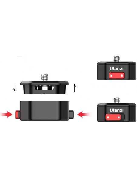 Złącze statywowe szybkiego montażu  Ulanzi Claw Quick Release Set