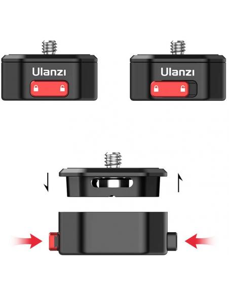 Złącze statywowe szybkiego montażu  Ulanzi Claw Quick Release Set