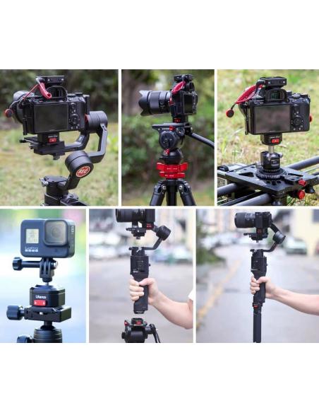 Złącze statywowe szybkiego montażu  Ulanzi Claw Quick Release Set