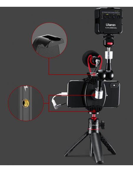 Uchwyt statywowy do telefonu z ładowaniem indukcyjnym QI  Ulanzi ST-13