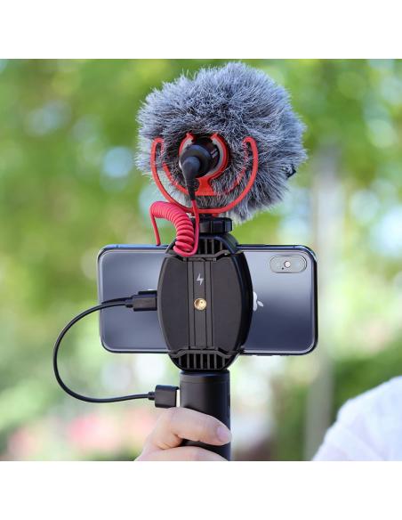 Uchwyt statywowy do telefonu z ładowaniem indukcyjnym QI  Ulanzi ST-13