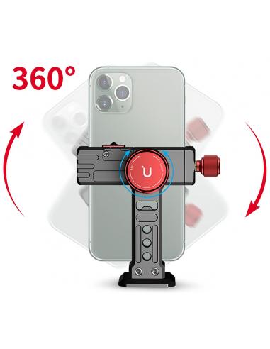 Metalowy uchwyt 360° do smartfonów  Ulanzi...