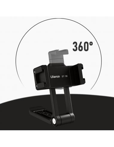 Metalowy uchwyt do smartfonów  Ulanzi ST-16