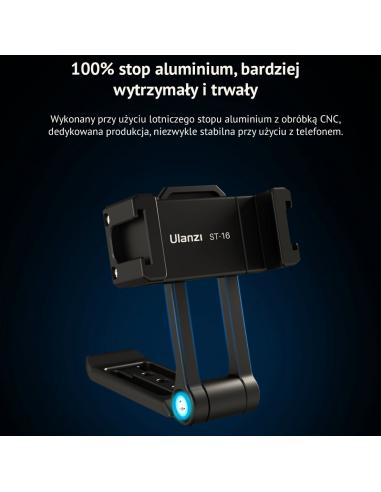 Metalowy uchwyt do smartfonów  Ulanzi ST-16