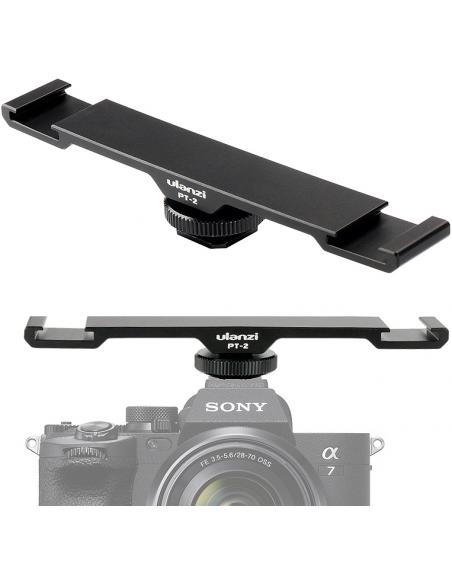 Rozdzielacz 2 x zimna stopka na akcesoria  Ulanzi PT-2