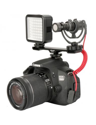 Rozdzielacz 2 x zimna stopka na akcesoria...