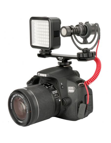 Rozdzielacz 2 x zimna stopka na akcesoria  Ulanzi PT-2