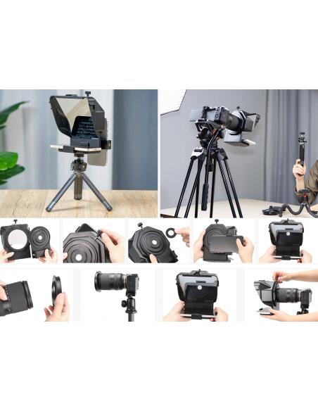Teleprompter do lustrzanek i smartfonów  Ulanzi PT-15