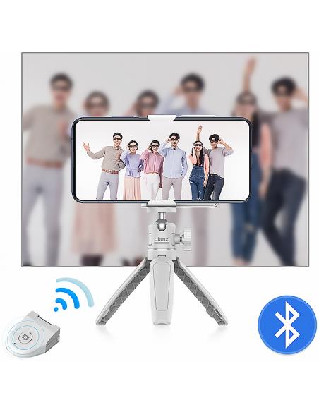 Uchwyt z pilotem Bluetooth do smartfona  Ulanzi CapGrip White