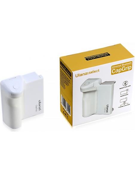 Uchwyt z pilotem Bluetooth do smartfona  Ulanzi CapGrip White