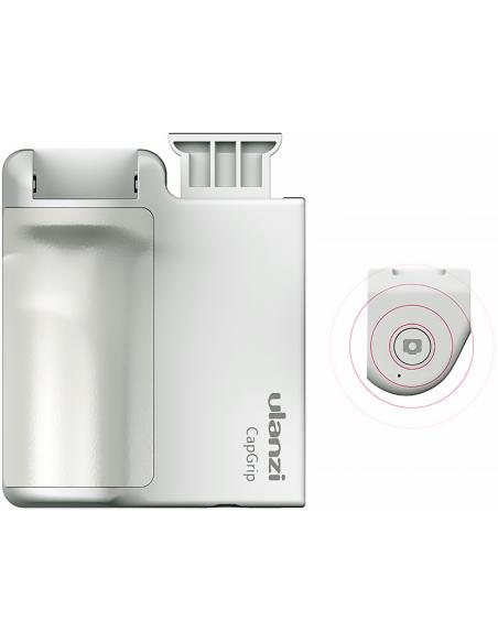 Uchwyt z pilotem Bluetooth do smartfona  Ulanzi CapGrip White