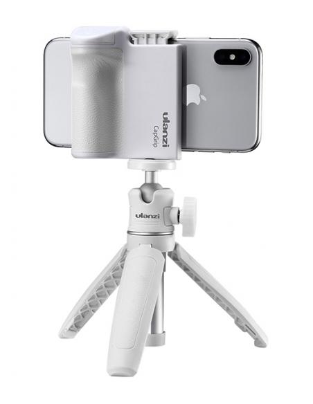 Uchwyt z pilotem Bluetooth do smartfona  Ulanzi CapGrip White