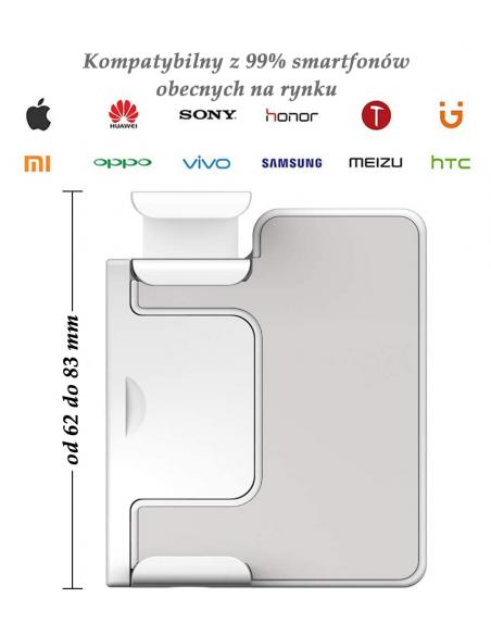 Uchwyt z pilotem Bluetooth do smartfona  Ulanzi CapGrip White