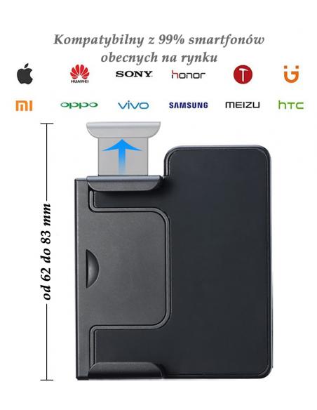 Uchwyt z pilotem Bluetooth do smartfona Ulanzi CapGrip Black