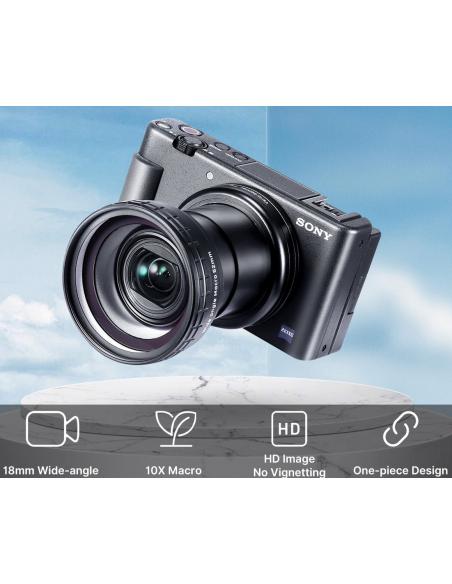 Obiektyw szerokokątny/macro 2w1 do aparatów SONY  Ulanzi WL-1