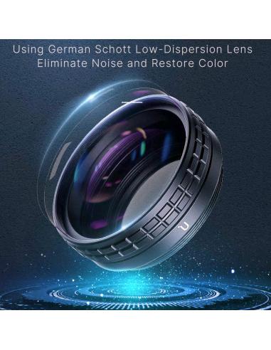 Obiektyw szerokokątny/macro 2w1 do aparatów...