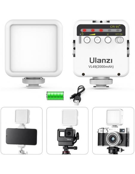 Lampa LED Ulanzi VL49 WHITE