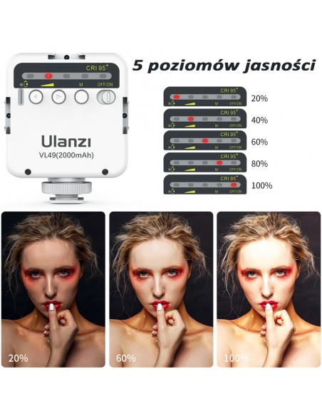 Lampa LED Ulanzi VL49 WHITE