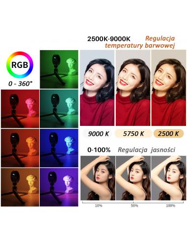Lampa LED Ulanzi R66 RGB