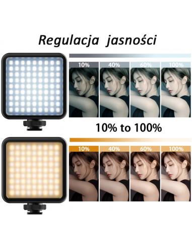 Kieszonkowa lampa LED Bi-Color  Ulanzi VIJIM VL81