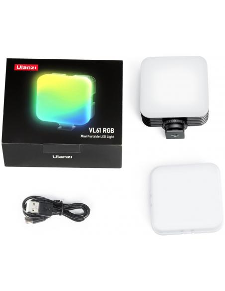 Kieszonkowa lampa LED  Ulanzi VL61 RGB