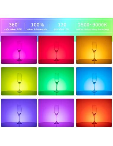 Lampa LED Ulanzi VIJIM VL120 RGB