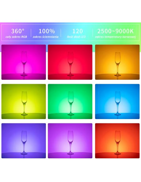 Lampa LED Ulanzi VIJIM VL120 RGB