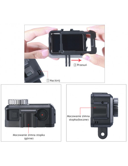 Ramka do DJI Osmo Action  Ulanzi OA-7