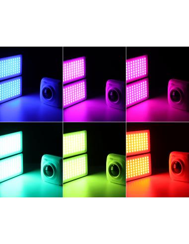 Składana podwójna lampa LED RGB Ulanzi VIJIM R316