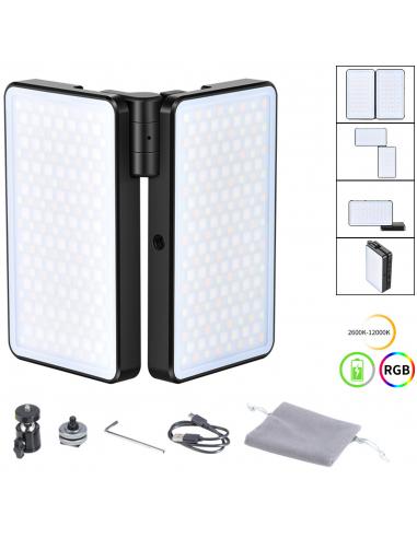 Składana podwójna lampa LED RGB Ulanzi VIJIM R316