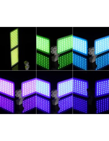 Składana podwójna lampa LED RGB Ulanzi VIJIM R316