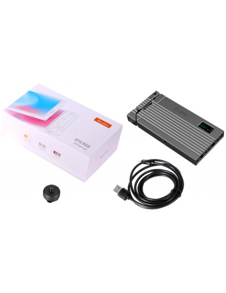 Magnetyczna lampa LED z przegubowym mocowaniem Ulanzi  VIJIM  R70 RGB
