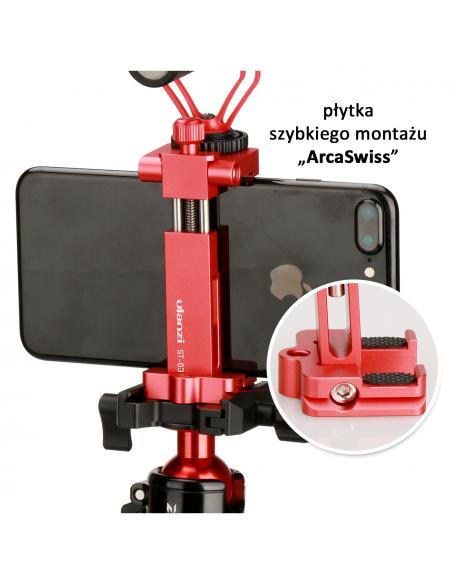 Uchwyt statywowy do smartfonu Ulanzi ST-03 CZERWONY