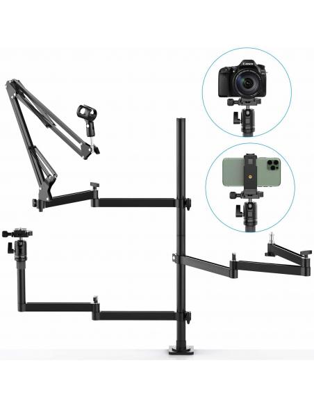 Wielofunkcyjny statyw biurkowy  Ulanzi Universal Desktop Livestream Stand