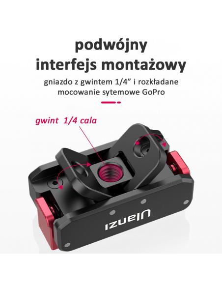 Mocowanie magnetyczne do kamery sportowej DJI Action 2  Ulanzi OA-11