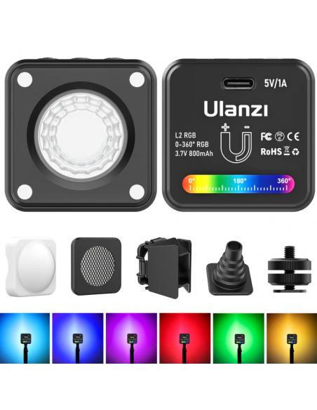 Kompaktowa lampa LED  Ulanzi L2 RGB