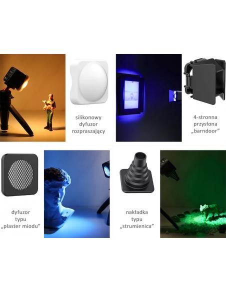 Kompaktowa lampa LED  Ulanzi L2 RGB