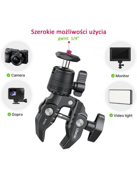 Imadło / zacisk z głowicą kulową Ulanzi R099