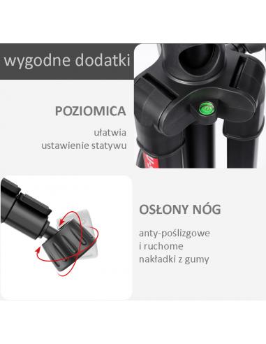 Statyw i monopod z głowicą 360° Ulanzi U-Select...