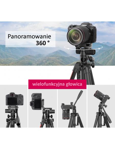 Statyw i monopod z głowicą 360° Ulanzi U-Select VT-01