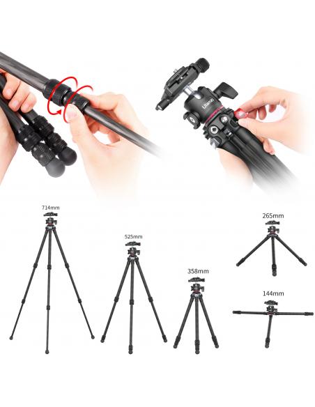 Karbonowy statyw z głowicą  Ulanzi MT-21