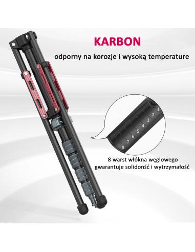 Karbonowy statyw / monopod  Ulanzi MT-49