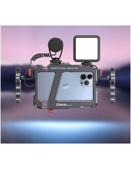 Klatka operatorska do smartfonów Ulanzi LINO - aluminium CNC