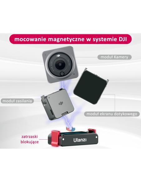 Mocowanie magnetyczne do kamery sportowej DJI Action 2  Ulanzi OA-12