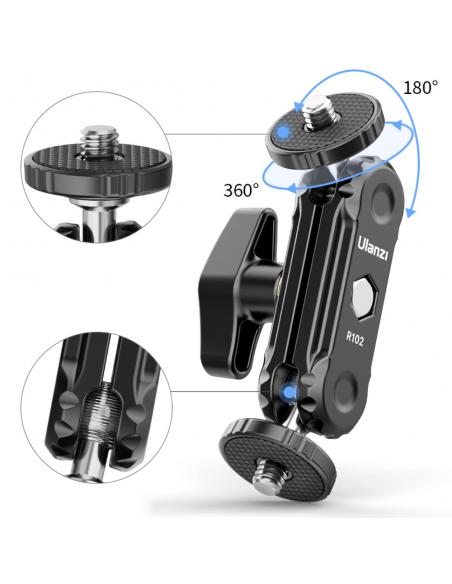 Podwójna głowica Magic Arm Ulanzi R102