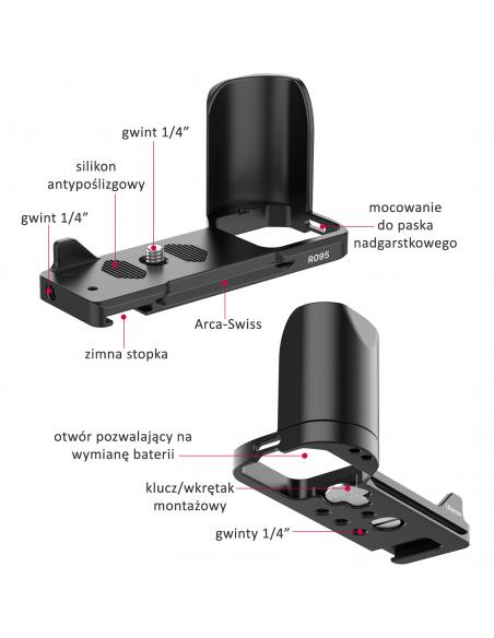 Płytka typu-L do Sony ZV-E10 Ulanzi R095