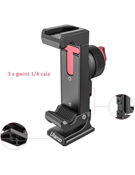 Metalowy uchwyt do telefonu Ulanzi ST-27 Iron Man IV